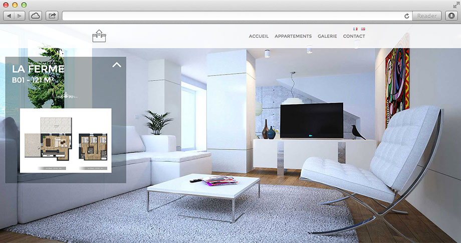 Zana Real-Estate Webdesign